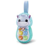 VTech -Baby Baby HIPO Pop It, téléphone pour Enfant, Cadeau pour bébés à partir de 6 Mois, Stimulation sensorielle, Hippopotame en Jouet, Version ESP