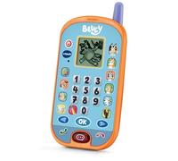 VTech Téléphone Portable éducatif Bluey - avec Les Voix Originales de Bluey et Bingo et des Jeux éducatifs passionnants - pour Les Enfants de 3 à 6 Ans