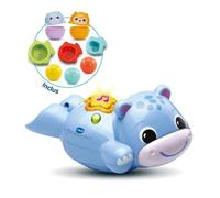 Jouet de bain Théo, mon hippo bébé nageur MULTICOLORE Vtech Baby