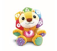 VTech - Tiago, Lionceau des Découvertes, Peluche Lion Bébé Interactive et Apaisante, Veilleuse, Jouet d'Éveil Musical et Sensoriel, Cadeau Bébé Dès 6 Mois - Contenu en Français