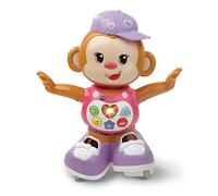 VTech - Titi Ouistiti - Singe interactif - Jouet Singe - Jouet Bebe 12/36 Mois - Rose - Version FR