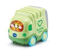 VTech Toot-Toot Drivers Camion de Recyclage édition spéciale, Jouet interactif pour bébé avec lumières et Sons, Camion Musical pour Jouer de Simulation, garçons et Filles de 1, 2, 3, 4, 5 Ans et Plus