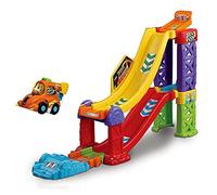 VTech Toot-Toot Pilotes 3 en 1 Raceway, Piste de Course de Voiture pour garçons et Filles, Piste de Voiture pour Enfants avec lumières et Sons