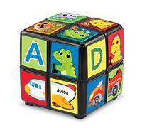 VTech - Tourni Cube, Cube Bébé A Tourner, Jouet Éveil Bébé - 18/36 Mois - Version FR