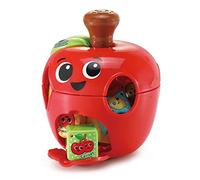 VTech Jouet éducatif pour bébé – Tourni Pomme des Formes – Rouge – À partir de 12 mois