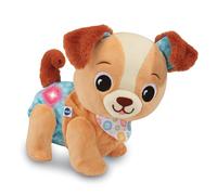 VTech Peluche interactive Toutou 1,2,3 suis-Moi – Chien qui marche et aboie, dès 9 mois