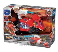 VTech Triceratops Nexor Trèfle Motosaure Interactif 2 en 1 Transformation Dinosaure en Pompier pour Enfants à partir de 4 ans