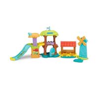 VTech - Tut Tut Animo Bisous Super Maison Toboggan - Ferme Jouet Enfant avec Violette, la Vache Pipelette - Jouet Musical et Sonore - Cadeau Enfant de 1 an à 5 Ans - Contenu en Français