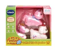 VTech - 215359 - Tut Tut Animo - Coffret Trio Coquettes - Caniche + Chatte + Jument