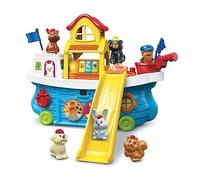 VTECH TUT TUT ANIMO - SUPER BATEAU TOBOGGAN - Jouet pour enfant de 1 à 5 ans avec 5 animaux et un pêcheur inclus