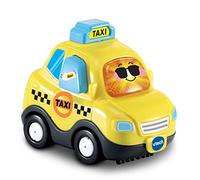Vtech TUT TUT Baby Flitzer - Taxi - Petite voiture avec lumière et boutons d'action, musique, phrases et sons passionnants, pour enfants de 1 à 5 ans (version allemande)