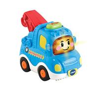 VTech Tut Tut Baby Flitzer - Véhicule de remorquage - Voiture Jouet Musicale avec Bouton Lumineux, Phrases et Sons passionnants - pour Enfants de 1 à 5 Ans