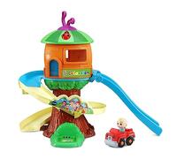 VTech Tut Tut Baby Speedster CoComelon JJs Tree House Rail Set avec Véhicule Tout-Terrain JJs, capteurs Magiques, Musique, Phrases et Sons passionnants pour Enfants âgés de 1,5 à 5 Ans