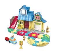 VTech - Tut Tut Bolides CoComelon, La Maison à Surprises de Jay Jay avec Circuit Voiture à Chansons Enfant, 3 Zones Magiques, Cadeau Garçon et Fille de 18 Mois à 5 Ans - Contenu en Français
