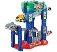 Vtech Tut Tut Bolides - Coffret Multi Cascades Jump Go 4 En 1 Avec Jad - Version Fr - Circuit Course Voiture - Set Jouet Et Carte