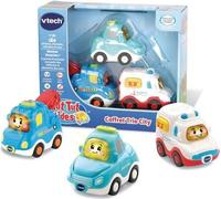 VTECH - Tut Tut Bolides - Coffret Trio City (Berline + Dépanneuse + Ambulance)
