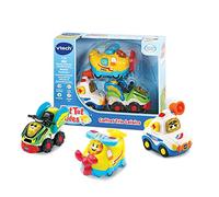 VTech TUT TUT BOLIDES - COFFRET TRIO LOISIRS (AVION + FORMULE 1 + BUS)