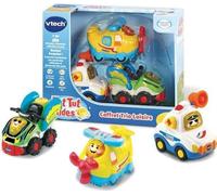 VTECH - Tut Tut Bolides - Coffret Trio Loisirs (Avion + Formule 1 + Bus) - Multicolore - Mixte - 12 mois+