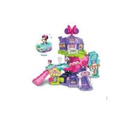 VTech Circuit Tut Tut Bolides – Le Monde Enchanté de Minnie, Cabriolet Magique, 4 zones, 1–5 ans