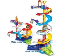 VTECH - Tut Tut Bolides - Méga Circuit Spirales 2 en 1 (+ Titouan, Fou du Volant)