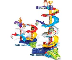 VTECH - Tut Tut Bolides - Méga Circuit Spirales 2 en 1 (+ Titouan Fou du Volant)