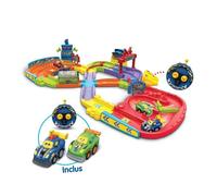 Circuit et véhicules Vtech Tut Tut Bolides Mon premier circuit télécommandé avec Simon et Léo