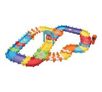 VTech Tut Tut Bolides pour bébé - Kit de Route Deluxe - Grand kit d'extension avec 46 pièces et Accessoires à Assembler - pour Enfants de 1 à 5 Ans