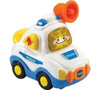 VTech Tut Tut Bolides pour bébé - Police - Voiture Jouet avec Musique, Bouton Lumineux, Phrases et Sons passionnants - pour Enfants de 1 à 5 Ans