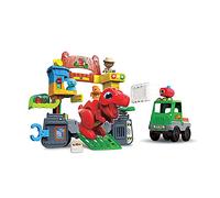 VTech Jouet Tut Tut Copains Super Camion-Parc SOS Dinos – Filet à lancer, Rond magique – 1-5 ans