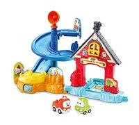 VTech - Tut Tut Cory Bolides - La Caserne De Tut Tut Land, Jouet Caserne Interactive - 1/5 Ans - Version FR 524005 Multicolore
