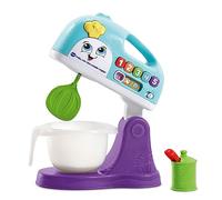 VTech - V-Mix, Mon Robot Pâtissier Magique, Mixeur Blender Cuisine Enfant, Dinette Interactive, 18 Pièces et Accessoires de Jeu, Cadeau Enfant Fille et Garçon de 2 Ans à 6 Ans - Contenu en Français