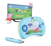 VTech V.Smile TV Nouvelle génération Peppa Pig Console éducative pour Enfants à partir de 3 Ans | Apprendre à Compter, vocabulaire, séquences numériques | Exclusif sur Amazon | Version ESP