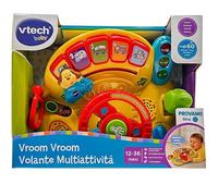 VTECH Vroom Volant Multi-Activités Avec Tableau Interactif Inclus Macchi