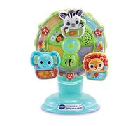 VTech Jouet musical Roue «Apprenez avec les Animaux» VTech-80-165967 +6 mois Version ESP Bleu