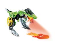 VTech VTech-80-546822 Switch&Go Dinos, Rotor Le tericinosaure Avion de Combat, Dinosaure préscolaire Transformable pour Enfants + 3 Ans, Version espagnole, 80-546822, Vert-Noir, único