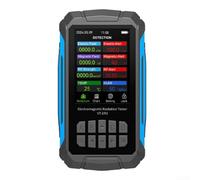 VTER3 Détecteur de rayonnement électromagnétique compact avec batterie longue durée et port de charge de type C pour plus de commodité (Noir)