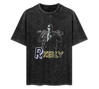 VTG R Kelly Bump N Grind Rap Men's T-Shirt Unisex Black Cotton Print Tee Shirts XL