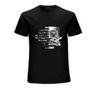 VTHIRTYSEVEN Ddvvtuuwh Funniest-James-Baldwin-Protest-Gift-Music-Fans-T-Shirt-Cute-Tops-Oversized-Heavy-Weight-T-Shirts Black L