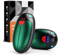 VTHW Chauffe Main Rechargeable, Chaufferette Main Reutilisable 6000mAH, Chaufferette Main Rechargeable USB avec 3 Niveaux, 20H de Chaleur, Chaleur jusqu'à 57° pour Raynaud Chasse Pêche Randonnée