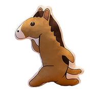 VTIDOBE 50 cm Funny Sand Sculpture Cheval Peluche Jouet PP Coton Peluche Animal en Peluche pour Poupée Spoof Coussin Coussin Décoration Maison Coussin Coussin Décoration Maison