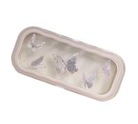 VTIDOBE Étui de protection pour lunettes avec nœuds en forme de fleur pour salle de classe, bureau, chambre à coucher, papillon, M