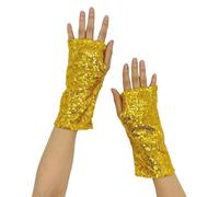 VTIDOBE Gants à paillettes pour danseurs et artistes - Pour spectacles de scène et fêtes - Gants confortables et respirants, Gd, M