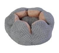 VTIDOBE Lit chaud en forme de fleur de cactus pour chien ou chaton - Très doux - Lavable - Lit pour chat