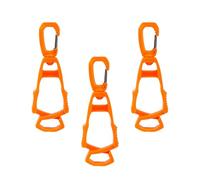 VTIDOBE Lot de 3 supports de gants pour travaux de construction, texture à clip pour ceintures, organisation du travail