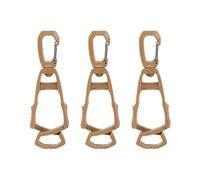 VTIDOBE Lot de 3 supports de gants pour travaux de construction, texture à clip pour ceintures, organisation du travail