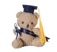 VTIDOBE Ours en peluche dans un chapeau de remise de diplôme Bachelors Graduation Hat Commencements Graduation Bear Toy