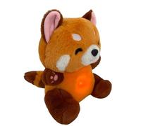 VTIDOBE Poupées en forme de raton laveur en peluche - Rembourrées en coton - Solitude confortable pour fille, tout-petit, chambre d'enfant, petits animaux en peluche