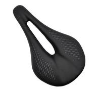VTIDOBE Selle de vélo creuse en cuir, accessoire de vélo confortable et respirant