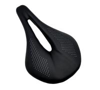 VTIDOBE Selle de vélo creuse en cuir, accessoire de vélo confortable et respirant