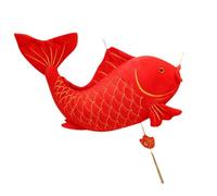 VTIDOBE Simulation poisson peluche oreiller animaux en peluche animaux carpe peluche utilisé pour la décoration de la maison cadeaux animaux Walltoy mural
